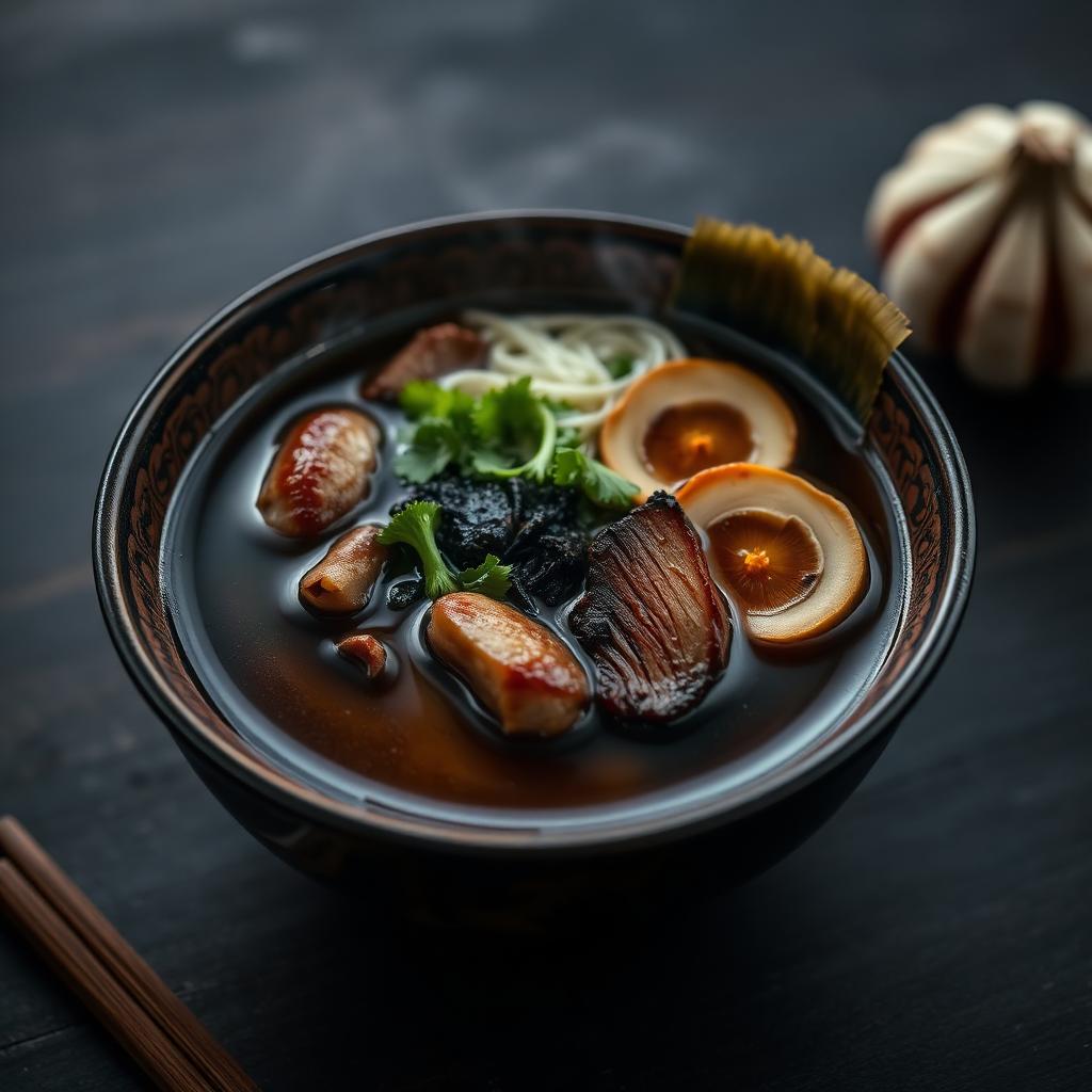 Black Garlic ramen